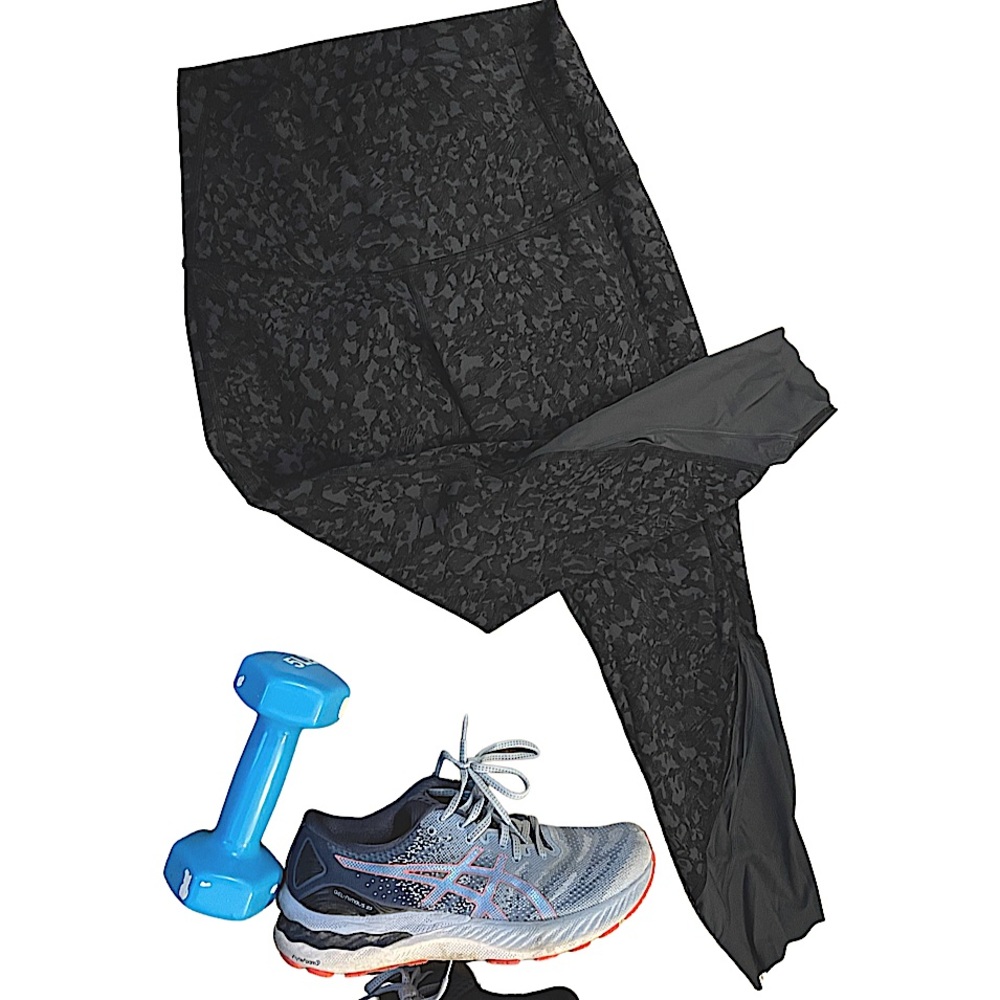 Lululemon wonder under high rise crop leggings